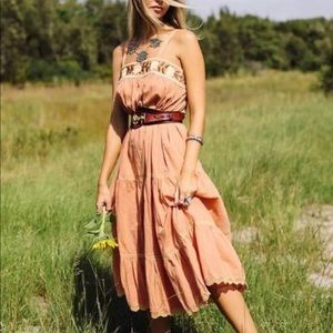 Chasing unicorns prairie winds midi dress